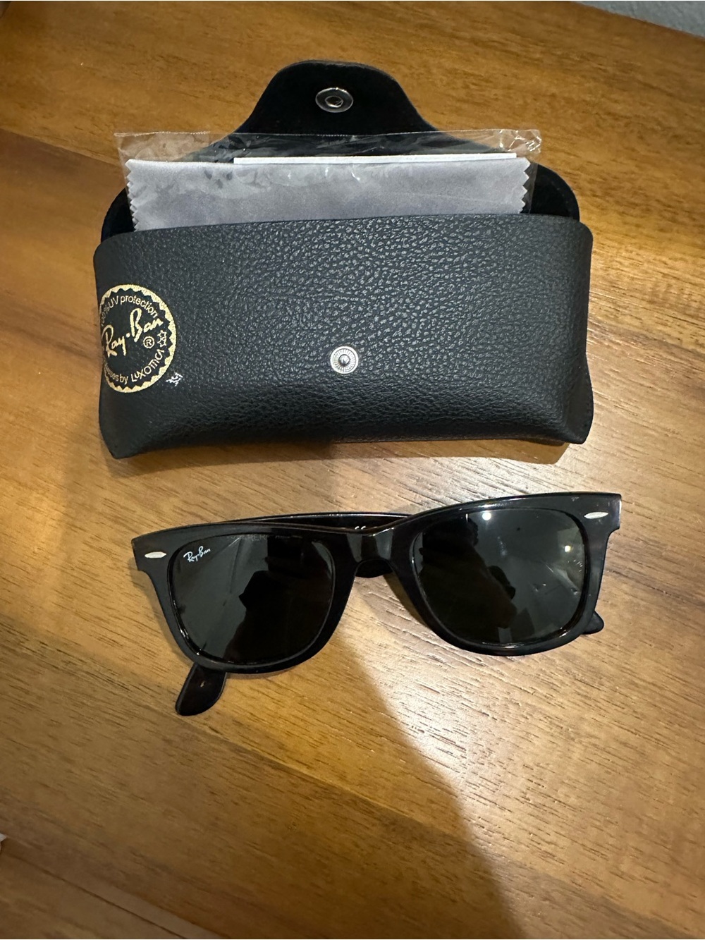 Ray-Ban Black Wayfarer Sunglasses
